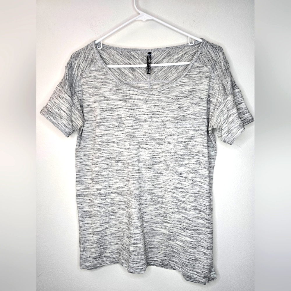 KUHL Women's Alisse Short Sleeve Gray Cotton Shirt size XS